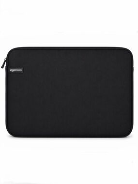 Amazon Essentials Black Soft Travel Laptop Case